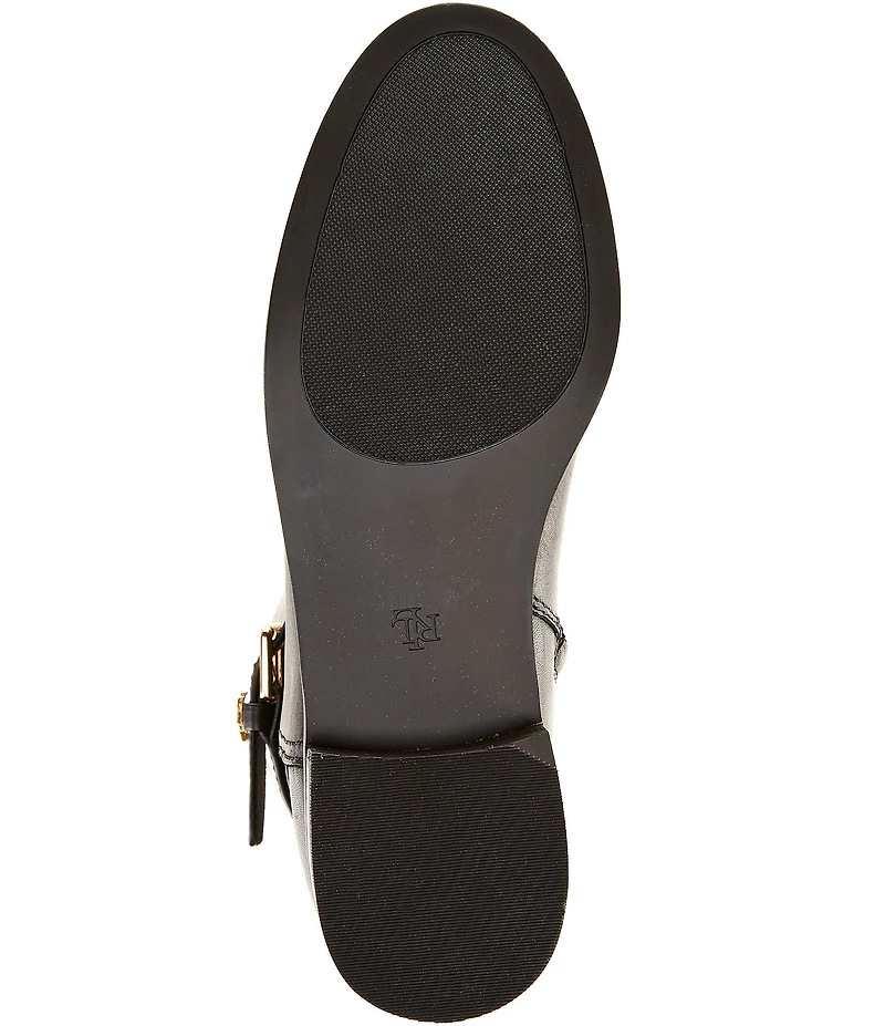 Lauren Ralph Lauren Brooke II Leather Tall Riding Boots