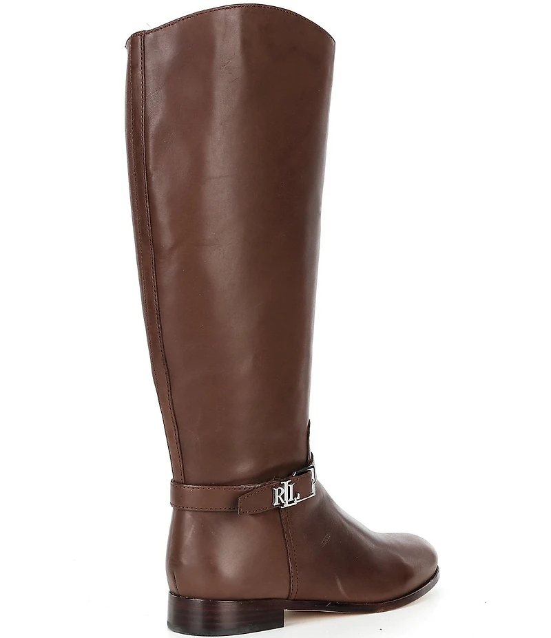 Lauren Ralph Lauren Brooke II Leather Tall Riding Boots
