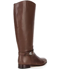 Lauren Ralph Lauren Brooke II Leather Tall Riding Boots