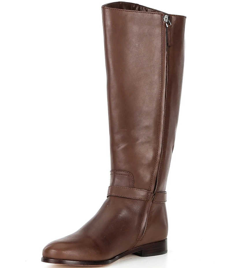 Lauren Ralph Lauren Brooke II Leather Tall Riding Boots