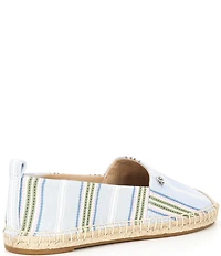 Lauren Ralph Lauren Cameryn III Striped Jacquard Espadrille Flats