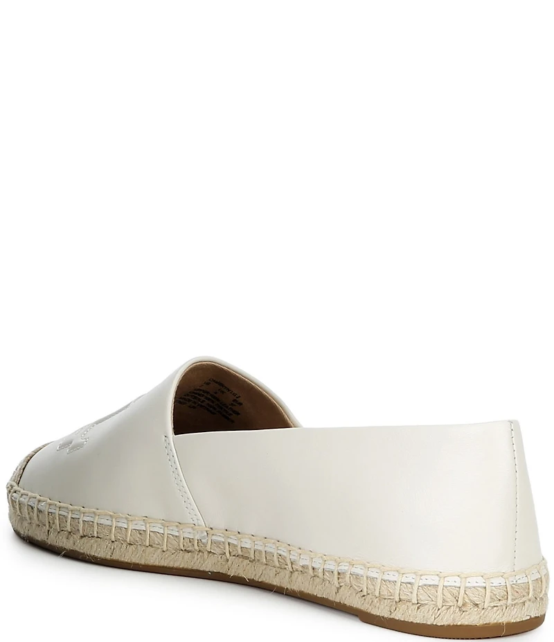 Lauren Ralph Lauren Cameryn Leather Flat Espadrilles