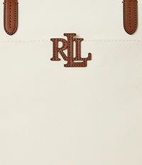 Lauren Ralph Lauren Cameryn Large Canvas Tote Bag