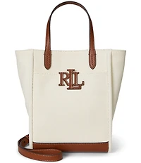Lauren Ralph Lauren Cameryn Small Canvas Tote Bag