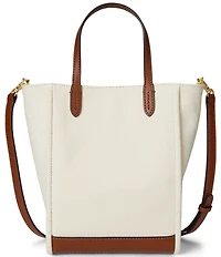 Lauren Ralph Lauren Cameryn Small Canvas Tote Bag