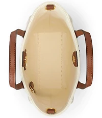 Lauren Ralph Lauren Cameryn Small Canvas Tote Bag
