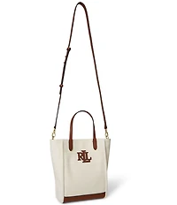 Lauren Ralph Lauren Cameryn Small Canvas Tote Bag