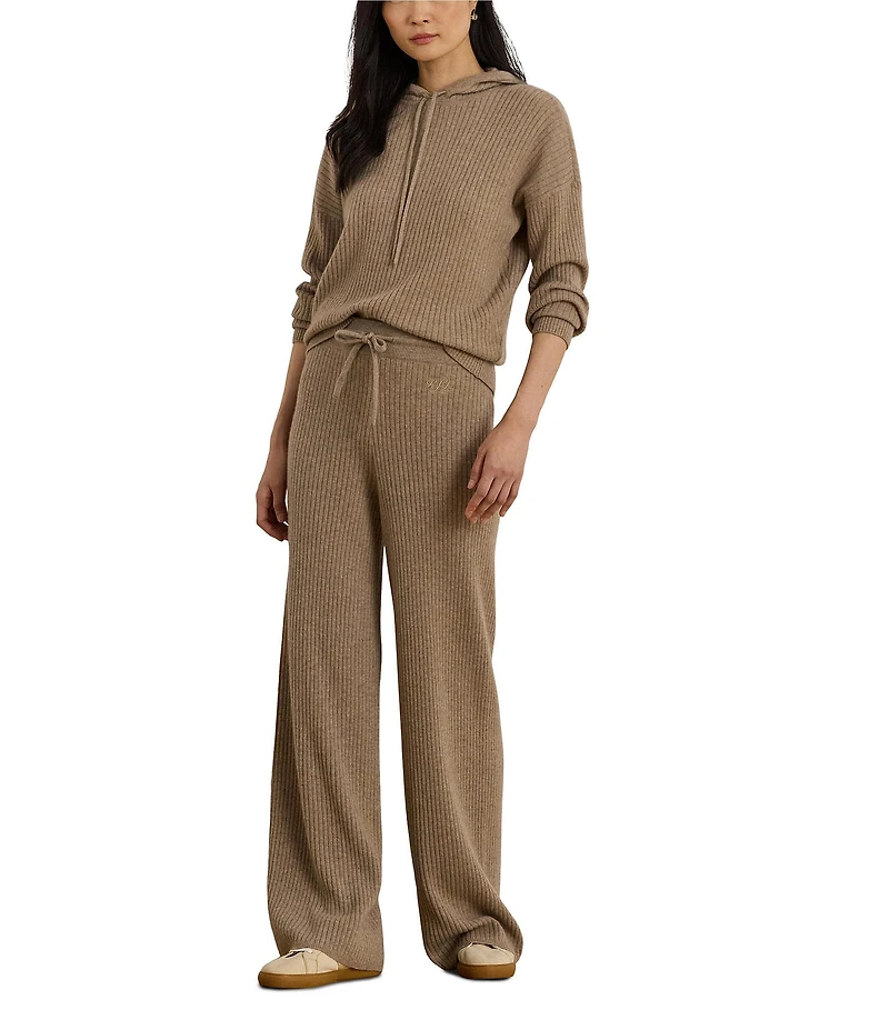 Lauren Ralph Lauren Coordinating Cashmere Wide Leg Pants