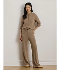 Lauren Ralph Lauren Coordinating Cashmere Wide Leg Pants