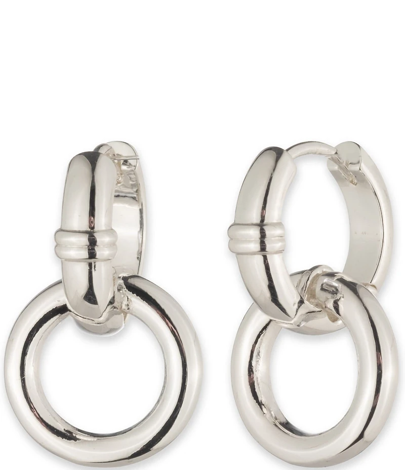 Lauren Ralph Lauren Circle Drop Orbital Earrings