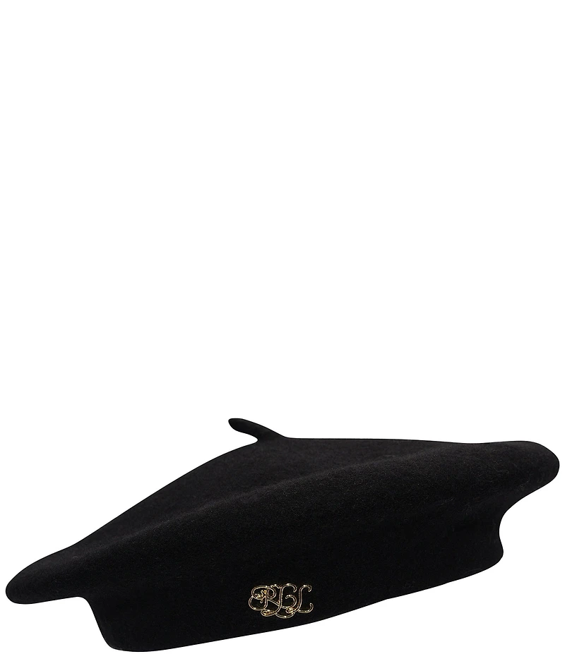 Lauren Ralph Lauren Classic Wool Beret Hat