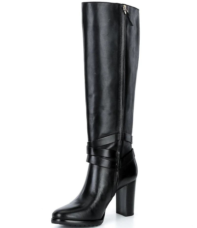 Lauren Ralph Lauren Collins Leather Tall Boots
