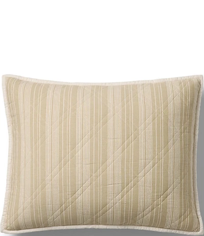 Lauren Ralph Lauren Corbyn Double-Diamond Stitched Cotton Sham
