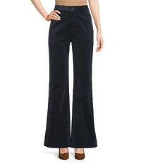 Lauren Ralph Lauren Corduroy High Rise Flare Leg Pants