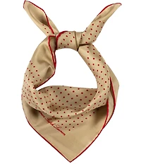 Lauren Ralph Lauren Core Dot Silk Square Scarf