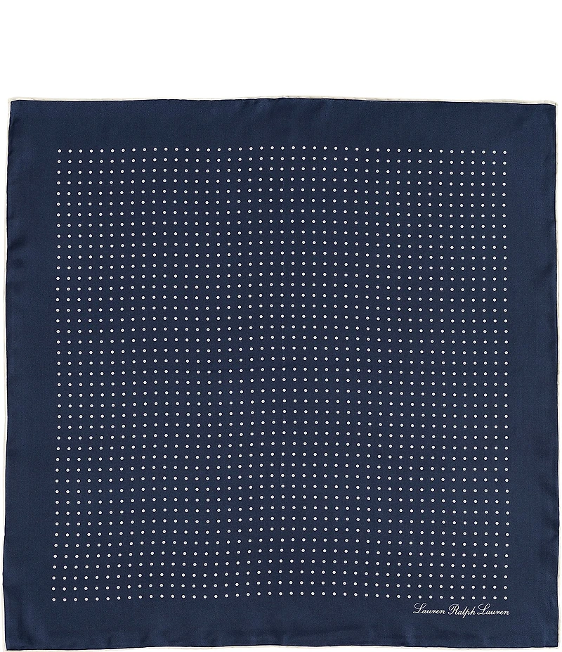 Lauren Ralph Lauren Core Dot Square Scarf