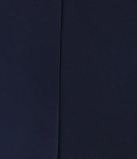 Lauren Ralph Lauren Crepe Chiffon Illusion Round Neck Cocktail Dress