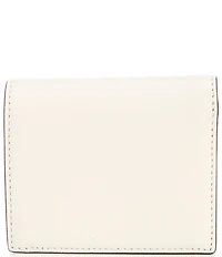 Lauren Ralph Lauren Compact Crosshatch Leather Bifold Wallet