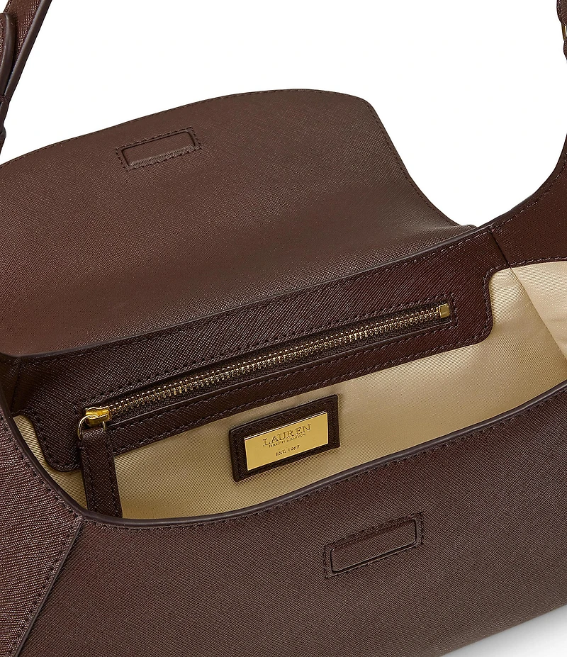 Lauren Ralph Lauren Crosshatch Medium Schylar Shoulder Bag