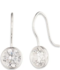 Lauren Ralph Lauren CZ Round Drop Earrings
