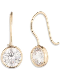 Lauren Ralph Lauren CZ Round Drop Earrings