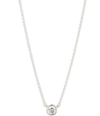Lauren Ralph Lauren CZ Short Pendant Necklace