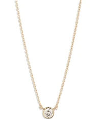 Lauren Ralph Lauren CZ Short Pendant Necklace
