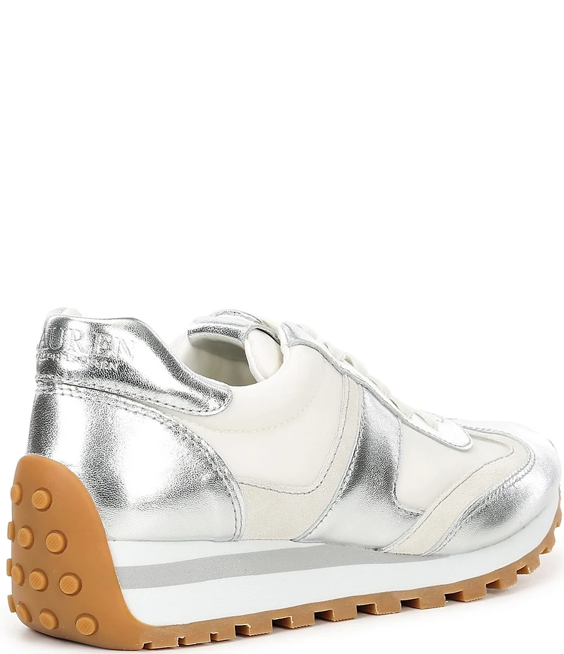 Lauren Ralph Lauren Dani Low Top Suede Sneakers