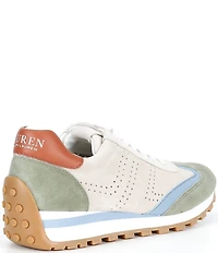 Lauren Ralph Lauren Dani Perforated Lace Up Sneakers
