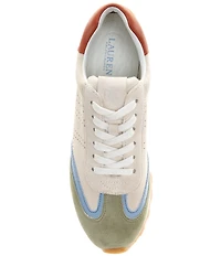 Lauren Ralph Lauren Dani Perforated Lace Up Sneakers