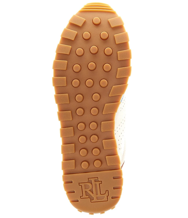 Lauren Ralph Lauren Dani Perforated Lace Up Sneakers