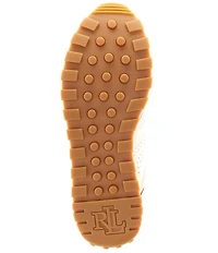 Lauren Ralph Lauren Dani Perforated Lace Up Sneakers