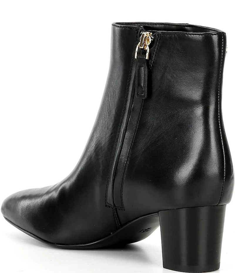 Lauren Ralph Lauren Demi Leather Booties