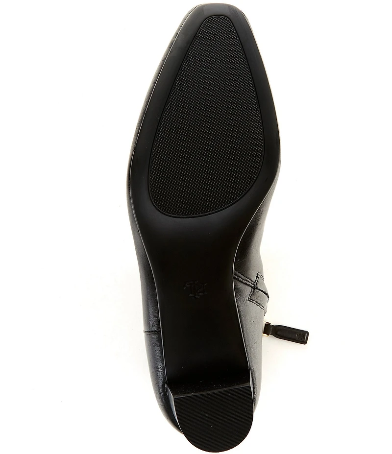 Lauren Ralph Lauren Demi Leather Booties