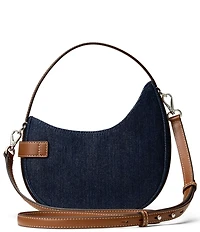 Lauren Ralph Lauren Denim Small Tasha Shoulder Bag