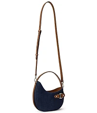 Lauren Ralph Lauren Denim Small Tasha Shoulder Bag