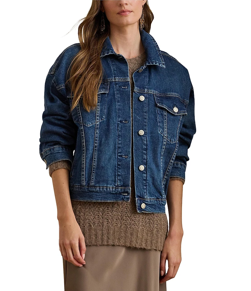 Lauren Ralph Lauren Denim Trucker Jacket