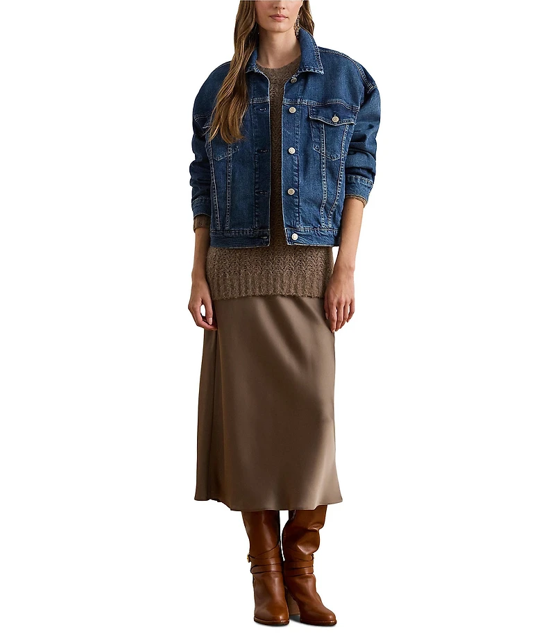 Lauren Ralph Lauren Denim Trucker Jacket