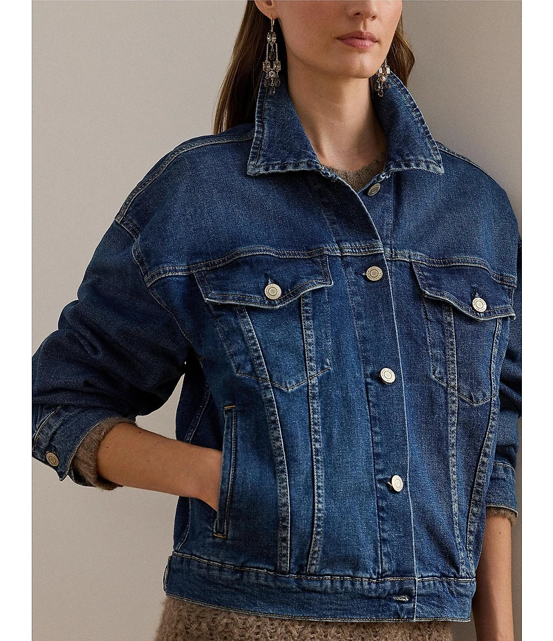 Lauren Ralph Lauren Denim Trucker Jacket