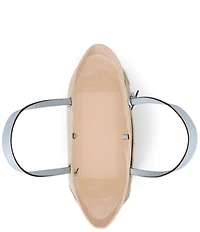 Lauren Ralph Lauren Golden Retriever Embroidered Large Cameryn Canvas Tote Bag