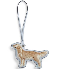 Lauren Ralph Lauren Embroidered Golden Retriever Bag Charm
