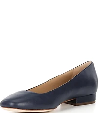 Lauren Ralph Lauren Emellie Leather Ballet Flats