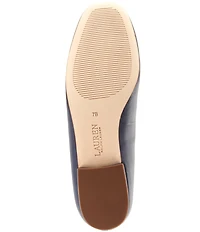 Lauren Ralph Lauren Emellie Leather Ballet Flats