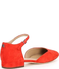 Lauren Ralph Lauren Emellie Suede Mary Jane Flats