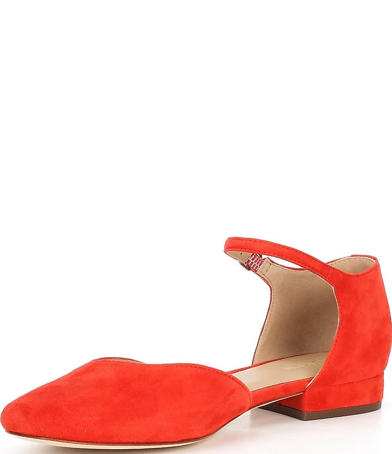 Lauren Ralph Lauren Emellie Suede Mary Jane Flats