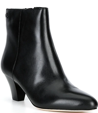 Lauren Ralph Lauren Emersyn Calf Skin Heeled Booties