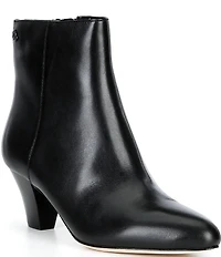 Lauren Ralph Lauren Emersyn Calf Skin Heeled Booties