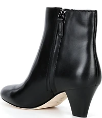 Lauren Ralph Lauren Emersyn Calf Skin Heeled Booties