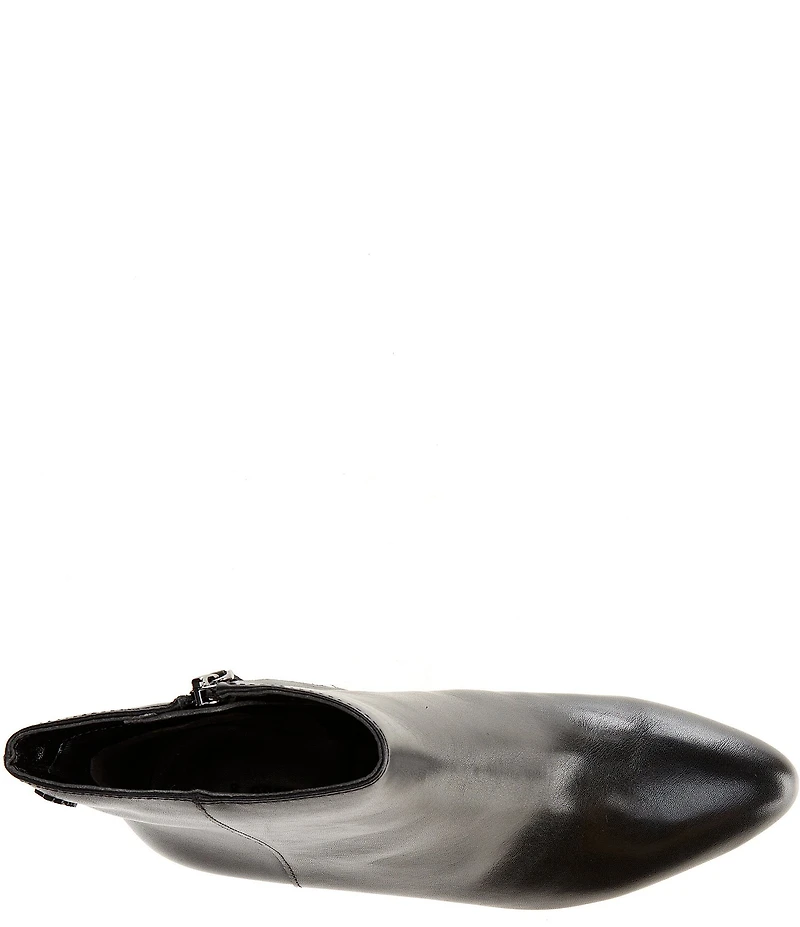 Lauren Ralph Lauren Emersyn Calf Skin Heeled Booties