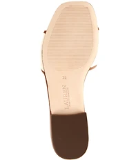 Lauren Ralph Lauren Everley Canvas Slide Sandals